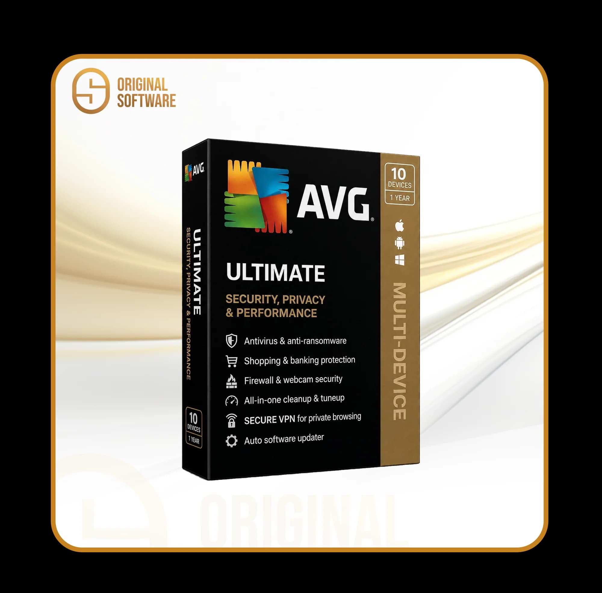 AVG Ultimate 10 Devices 1 Year